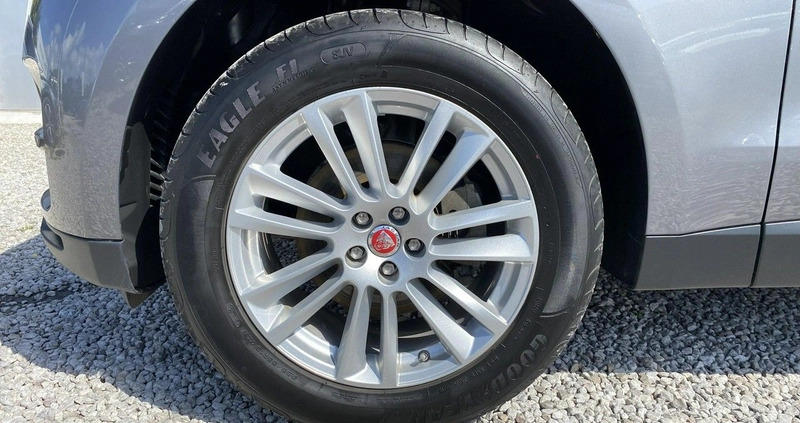 Jaguar F-Pace cena 169900 przebieg: 44000, rok produkcji 2020 z Witnica małe 379